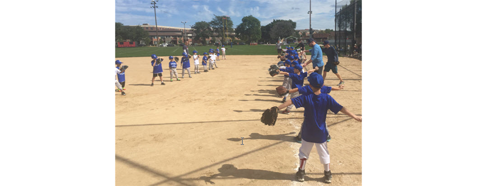 1st Graders take the Field